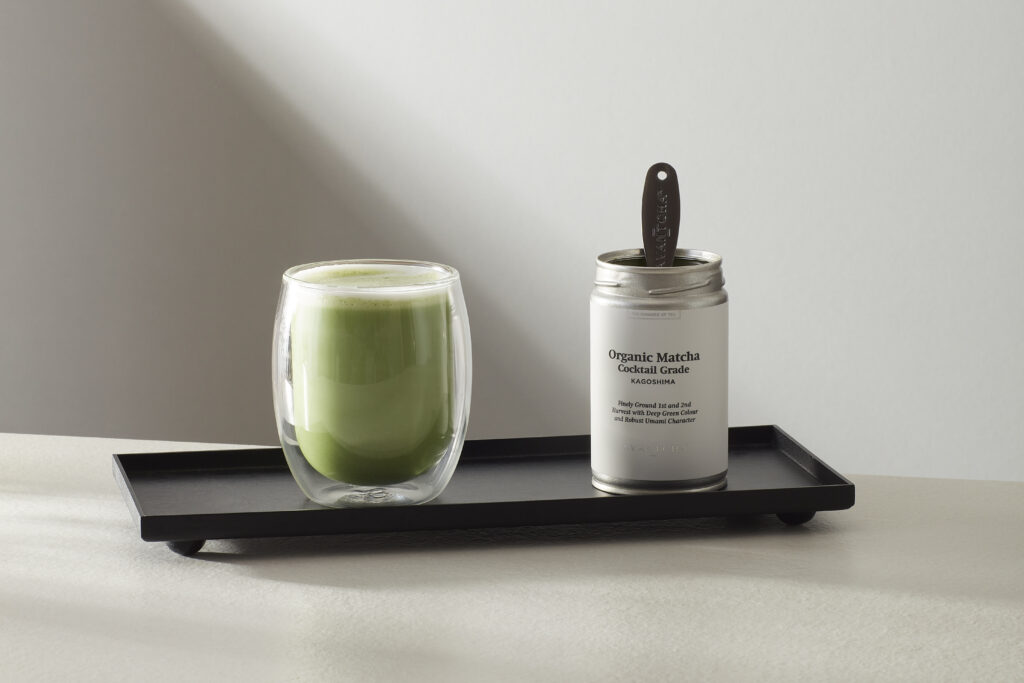 Organic Matcha Cocktail Grade Kagoshima 80g in AVANTCHA Hot Latte