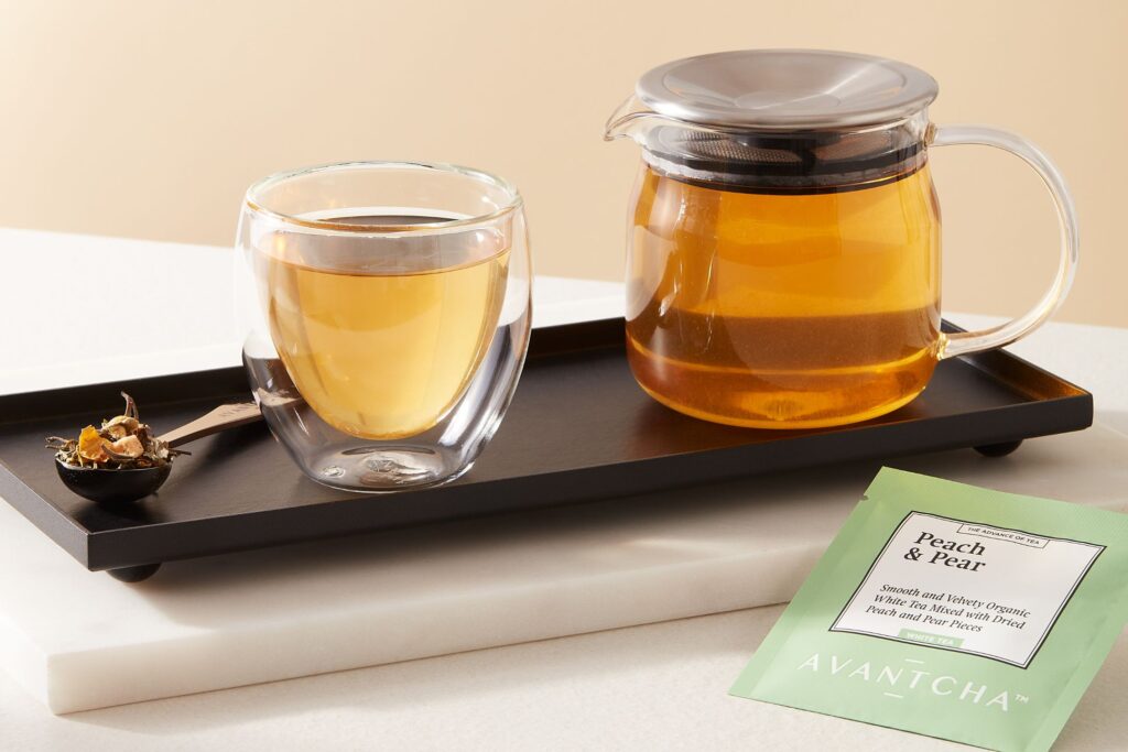 Peach and Pear Teabag