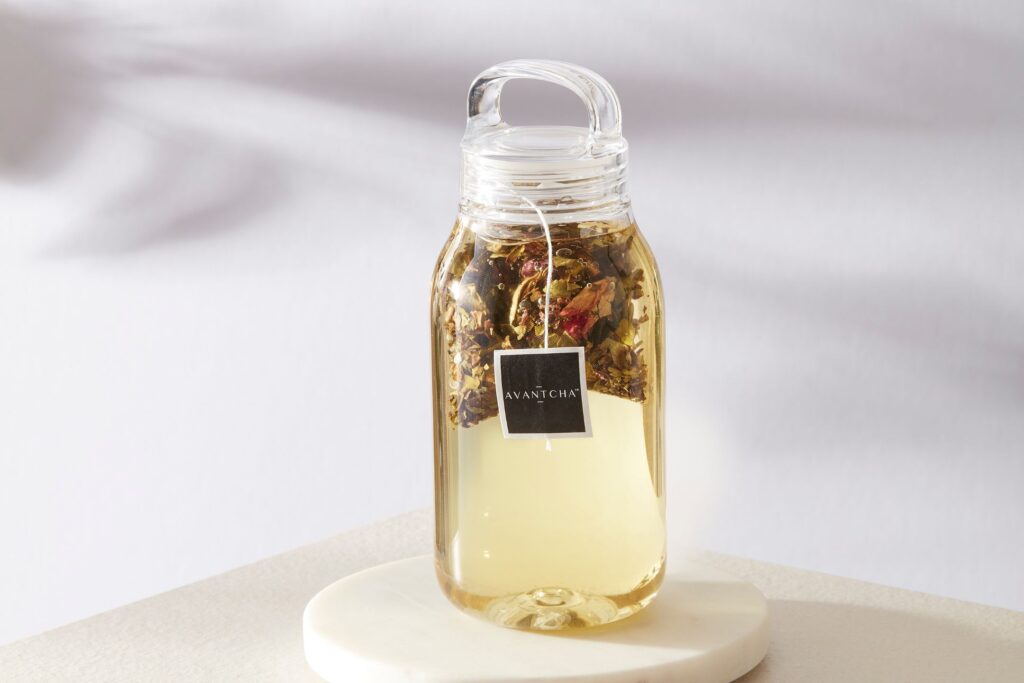 Rose White Teabag