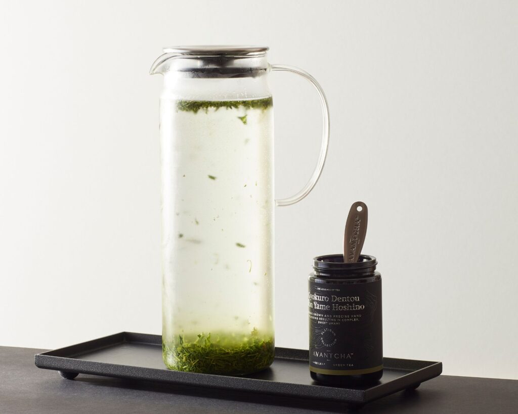 cold brew tea gyokuro dentou hon from Yame 