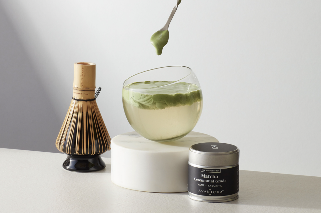 AVANTCHA Organic Matcha Ceremonial Grade in Cold Brew Jasmine Matcha Cloud