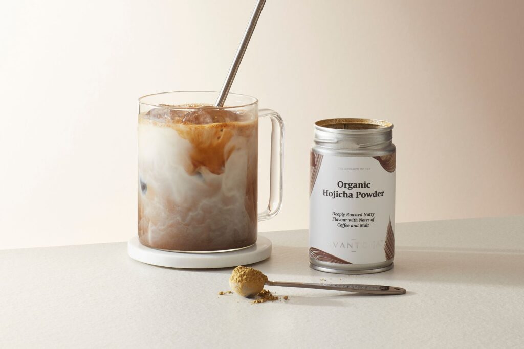 AVANTCHA Hojicha Powder in Hojicha Instant Coffee